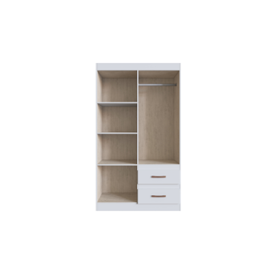 Guarda-roupa Dallas 55400 4 Portas 2 Gavetas Off White